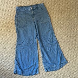 Level 99 cropped/flare jeans